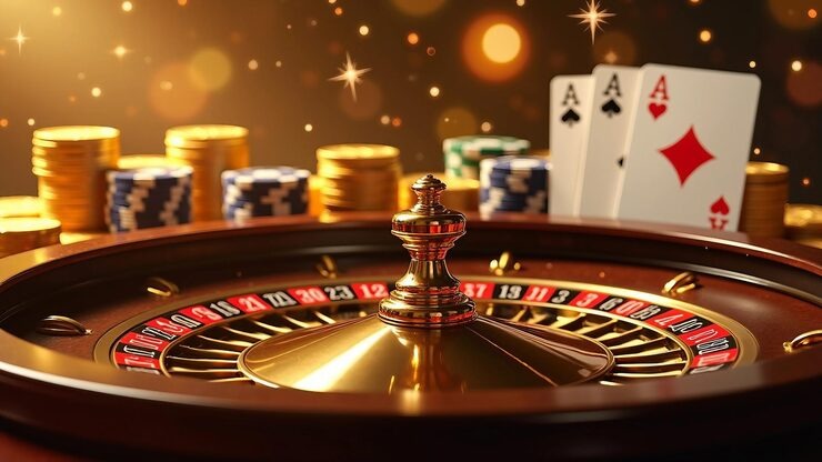 Lightning Roulette live dealer spinning the roulette wheel with visible betting stations